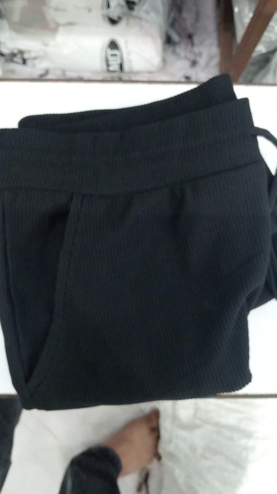 Combo of 2 Cuadray Fabric Stylish Pants | Perfect Blend of Comfort & Style - Black & Grey (Buy 1 Get 1 Freeš„š„)