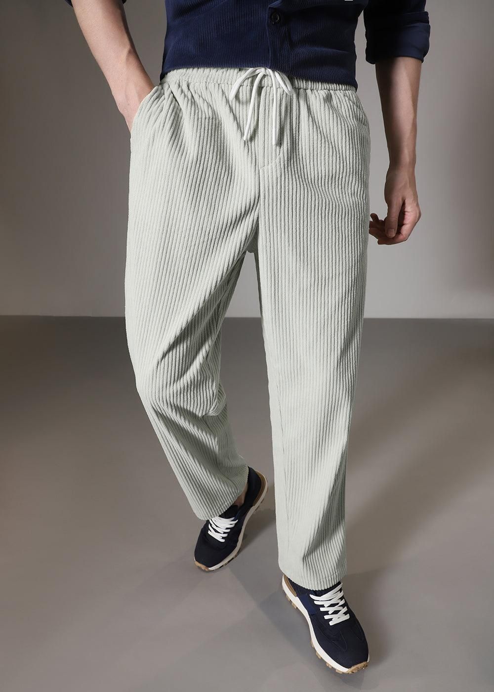 Combo of 2 Cuadray Fabric Stylish Pants | Perfect Blend of Comfort & Style - Black & Grey (Buy 1 Get 1 Free🔥🔥)