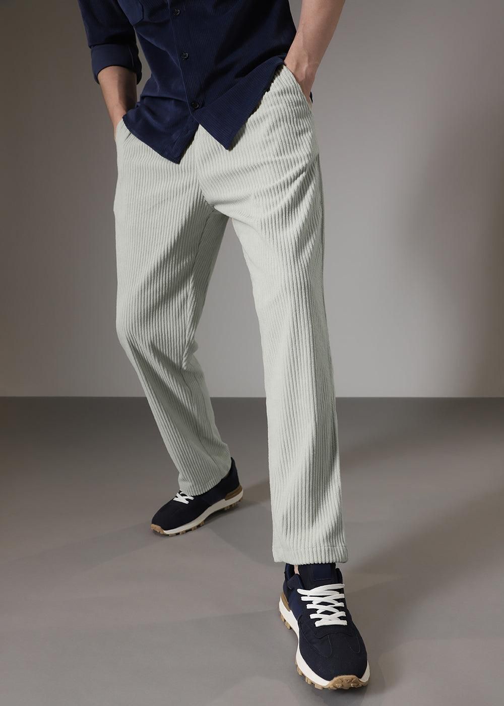 Combo of 2 Cuadray Fabric Stylish Pants | Perfect Blend of Comfort & Style - Black & Grey (Buy 1 Get 1 Free🔥🔥)
