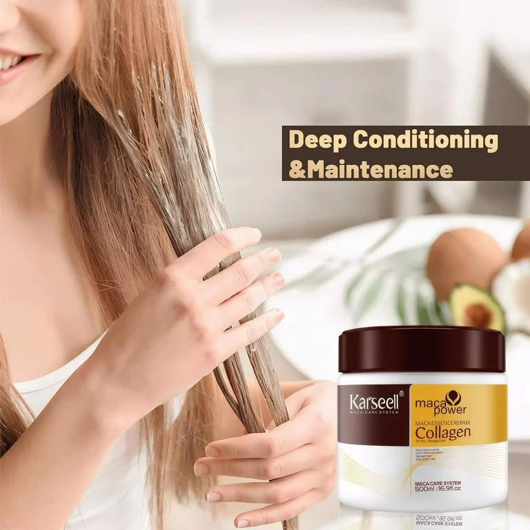 Karseell Maca Power Collagen Hair Mask (Pack of 2)