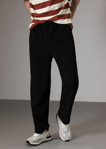 Combo of 2 Cuadray Fabric Stylish Pants | Perfect Blend of Comfort & Style - Black & Grey (Buy 1 Get 1 Free🔥🔥)