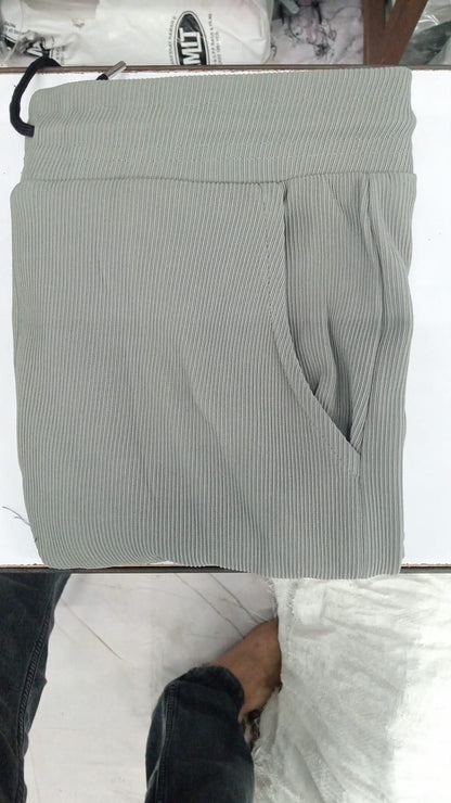 Combo of 2 Cuadray Fabric Stylish Pants | Perfect Blend of Comfort & Style - Black & Grey (Buy 1 Get 1 Free🔥🔥)
