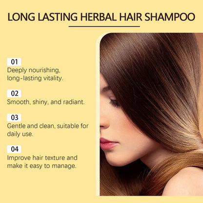 Long Lasting Natural Hair Dye Shampoo - Buy 1 Get 1 FREE