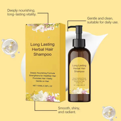 Long Lasting Natural Hair Dye Shampoo - Buy 1 Get 1 FREE